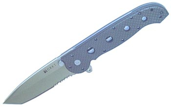 Columbia River Carbon Fibre Tanto Serr knives M16-14F