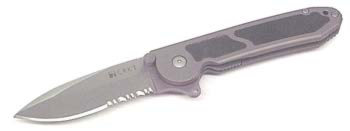 Columbia River Black Inlay, Small, Serr Knives M18-12K
