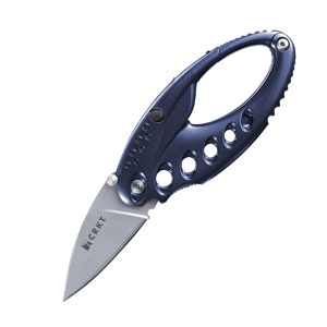 Columbia River Lumabiner Electric Blue 9080B Knife 