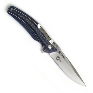 Columbia River Ripple Blue K405BXPSatin Plain Blade