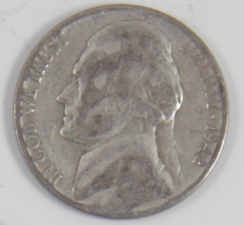 1942 Silver War Nickel