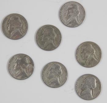 1942-1945 Silver War Nickel