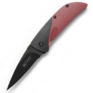 Columbia River Red Koji Hara Ichi,assist Open Knives 1070R