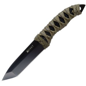 Columbia River 2705KOD First Strike 5 Knife With Olive Cord - Traditional Japanese Styled