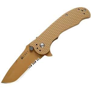 Columbia River Lightfoot M1 Desert,combo Knives M1-13D
