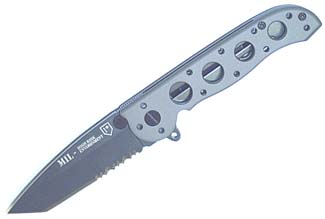 Columbia River Alum, Tanto, Ser(sm)military Knives M16-12M
