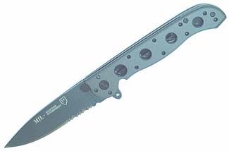 Columbia River Alum, Spear, Serr(small)milit Knives M16-13M