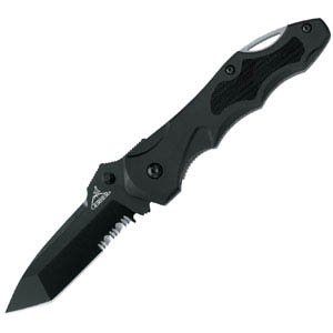 Gerber Kiowa Pocket Clip Tanto Serr knives - multitools 22-01405
