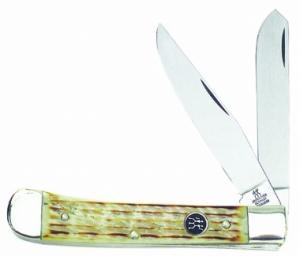 Henckels 2 Bld Trapper Brnt Wt Pic-bne Knives 0005BWP