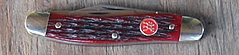 Henckels 2 Bld Trapper Gr Picked Bone Knives 0005GP