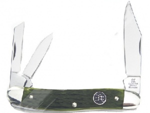 Henckels 3 Blade Green Picked Bone Whittler 0007GP