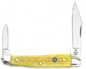 Henckels Half Whittler Yellow Pick Bone Solingen 0240YP