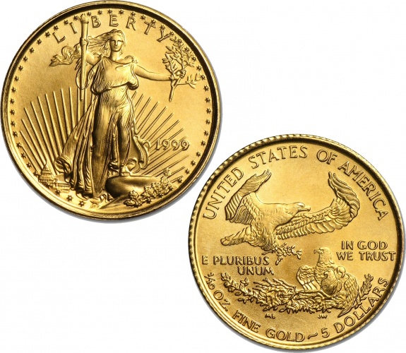 1999 1 10 Oz Gold American Eagle Coin AMERICAN 1999 GOLD EAGLE 0 1 OZ 1999-1-10-oz-gold-american-eagle-coin-american-1999-gold-eagle-0-1-oz