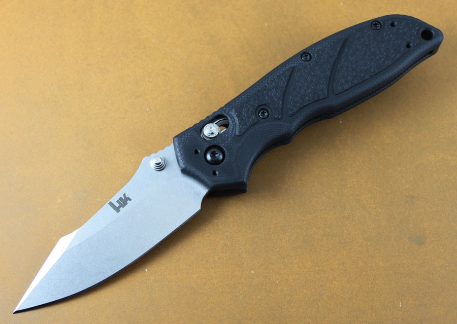 H&K Exemplar Pivot Lock Knife - 3.25" ABLE Lock, Ambidextrous, G10 Grip - Built For Tough Jobs