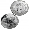 2012 New Zealand Silver Fiji Taku 1 oz Coin .999 Fine