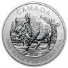 2013 Canadian Silver Wood Bison 1 oz Coin .9999 Fine