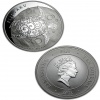 2012 New Zealand Silver Fiji Taku 5 oz Coin .999 Fine