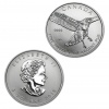 2015 Silver Canadian Red Tailed Hawk 1oz Coin