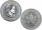 2016 Canadian Silver Maple Leaf 1 oz .9999 Fine