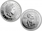 2017 Australian Silver Koala 1 oz Coin - in capsule