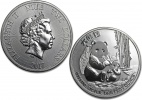 2017 Chinese Silver Panda 1 oz Coin - In Capsule