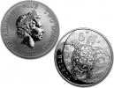 2017 New Zealand Niue Silver Hawksbill Turtle 1oz Coin