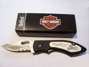 Harley Davidson Hd Road King Liner Lock Knives 4RK