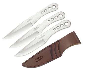Hibben Triple Set Med Throwing Knives knives 0455CSNB