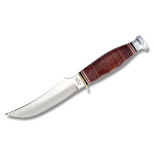 Ka-Bar Large Skinner Stacked Leather Knife 1237