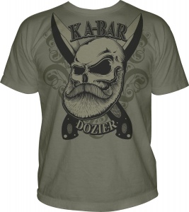 Ka-Bar Dozier Design T Shirt Xxl knives 1723XXL