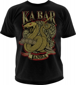 Ka-Bar Janda (fin) T Shirt Large knives 1724L