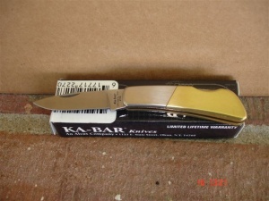 Ka-Bar 2-5-16 Brass-stain-dre Knif knives 2702