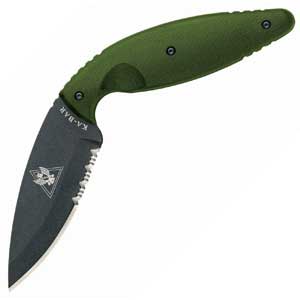 Ka-Bar Tdi Foliage Gr- Hard Sh- Serr knives 1483FG