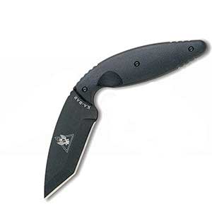 Ka-Bar 1484 Large TDI Tanto Serrated Knife