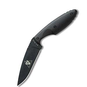 Ka-Bar Large Tdi Ankle Knife,plain knives 1486