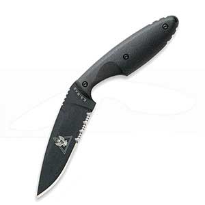 Ka-Bar Large Tdi Ankle Knife,serr knives 1487
