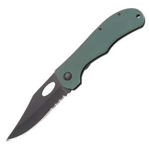 Ka-Bar Folder G10 - Black Ser Blade knives 6000