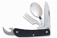 Ka-Bar Hobo Black Spoon-fork-knife knives 1302BK