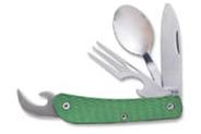 Ka-Bar Hobo Green Spoon-knife-fork knives 1302GN