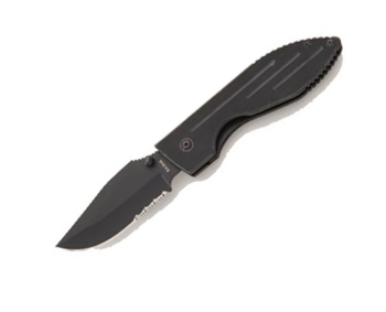 Ka-Bar 3071 Knife Zytel Handle Serrated Blade