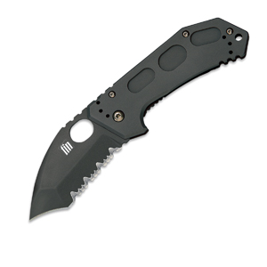 Ka-Bar 5553 Hawkbill Part Serrated Folding Knife