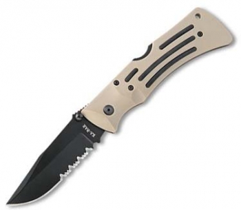 Ka-Bar 3053 Desert Mule Serrated Knife