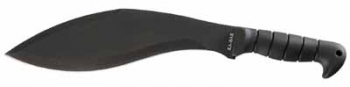 Ka-Bar Kukri Black 1085 Carbon Steel Leather/Cordura Sheath