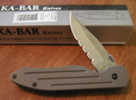 Ka-Bar 4050 Knife 3 Inch Folding Clip-Point Blade