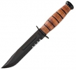Ka-Bar 1261 Short USA Serrated Knife