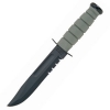 Ka-Bar FIGHTING KNIFE/SERR/HARD SHTH - 5012