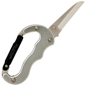 Silver Mini Biner 1002SL 2 Inch Sheepfoot 420J2 SS