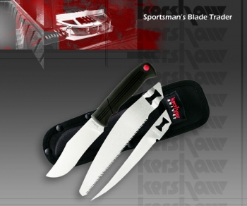 Kershaw Sportsman Blade Trader Knife Pack 1095SBT 1095SBTX