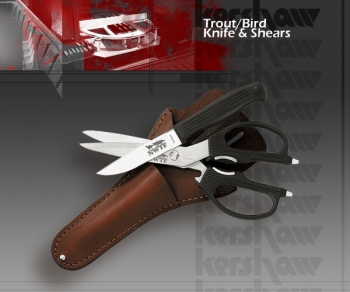 Kershaw Shears and Trout-Bird Knife NWTF 1120CBTF