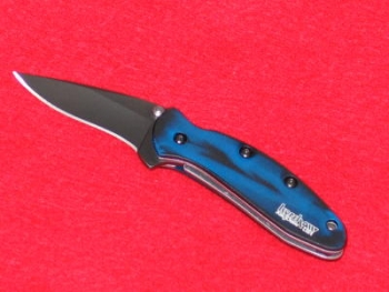 Kershaw Black and Blue Chive Knife 1600BBCKT